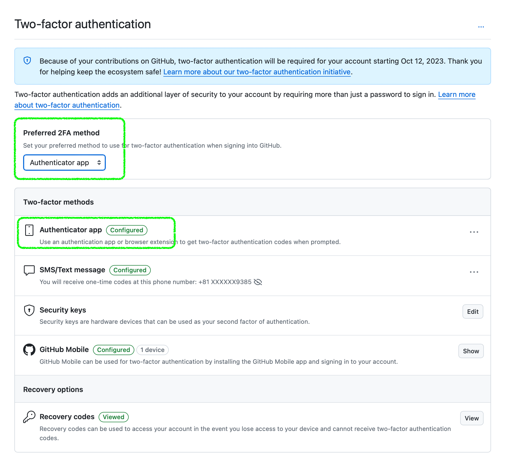 GitHubの２段階認証（スマホでQRコードを読み取ってワンタイムパスワードで認証） - ソフトライム