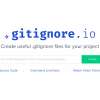 gitignore.io - Create Useful .gitignore Files For Your Project