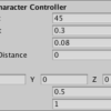 Character Controller コンポーネントのリファレンス - Unity マニュアル